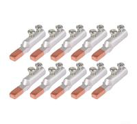 Lot de 10 bornes en cuivre et aluminium avec tube thermorétractable, connecteurs de fils à sertir DTLC conçus pour des connexions électriques fiables et une installation facile (35)