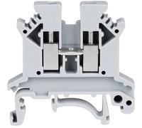 Lot de 10 borniers for rail DIN UK-2.5B, connecteur universel for conducteur électrique, bande de connexion à vis 2,5 mm²(FBI 10-6)