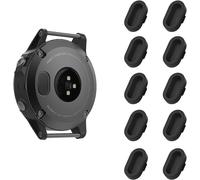 Lot De 10 Bouchons Anti-Poussière En Silicone Compatibles Avec Garmin Fenix 8/E/7/7S/7X/6/6S/6X/5/5S/5X/Vivoactive 6/53/4/Forerunner 45/245/745/945/Venu 2/Instinct/3, Protection Du Port De C[Z4644]