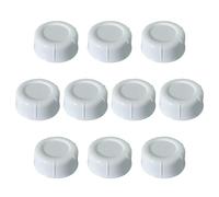 Lot de 10 bouchons de bouteille - Couvercles compacts de qualité supérieure avec construction robuste - Bonnets réutilisables multi-usages pour les voyages en avion de voiture