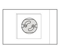 Lot de 10 bouchons de protection pour prise de 16 A 36 005 Electro DH 8430552051700