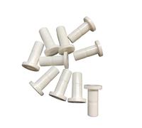 Lot de 10 bouchons d'extrémité blancs de 9,5 mm de diamètre extérieur, connecteurs à raccord rapide en POM for système d'osmose inverse for filtre à eau d'aquarium