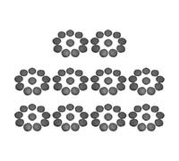 Lot de 10 bouchons d'objectif universels à pincement central de 49 mm pour appareil photo reflex numérique