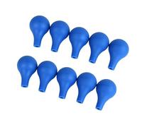 Lot de 10 bouchons en caoutchouc pour pipettes compte-gouttes et pipettes à essai pour liquide et équipement d'expérimentation scientifique
