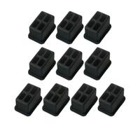 Lot de 10 bouchons en fibre optique pour une protection efficace et une installation rapide dans divers environnements