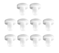 Lot de 10 bouchons en silicone flexibles étanches | Bouchons d'étanchéité pour grille d'aération de camping-car, remorque, fenêtre, toit, terrasse, extérieur