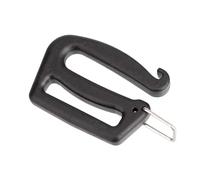 Lot de 10 boucles coulissantes en métal noir 25/38 mm avec crochet G for la confection sangles, sacs à main, dos et ceintures(25mm)