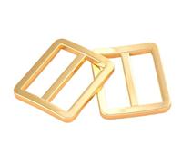 Lot de 10 boucles coulissantes réglage 25 mm, accessoires métalliques for sangles sac à main et ceintures(Color 1)