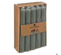 Lot de 10 bougies bâtons vert eucalyptus 45g - Atmosphera createur d'interieur