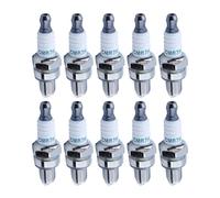Lot de 10 Bougies d'allumage CMR7H compatibles avec Les modèles 506615101 et 544260901, for débroussailleuses et tronçonneuses RZ7C