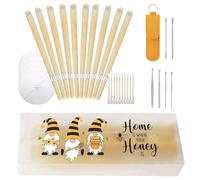 Lot de 10 bougies d'oreilles pour adultes - Pour nettoyer le cérumen - Naturelles et non toxiques - Cylindre avec filtre de sécurité - Disques de protection et cotons-tiges - Nettoyage des oreilles