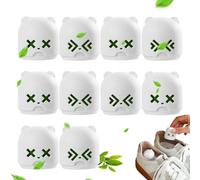 Lot de 10 boules désodorisantes pour chaussures - Outil multifonctionnel d'élimination des odeurs de purification profonde pour chaussures