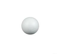 Lot de 10 boules en mousse blanches solides pour bricolage, centre de table, décoration de sapin de Noël, école, projet d'art, décoration ronde, 2 cm, 3 cm, 4 cm de diamètre, fournitures de