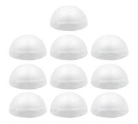 Lot de 10 boules en mousse de 2 à 7 cm pour décoration de bricolage (7 cm) | Mousse à modeler douce, facile à mettre en forme, pour décoration et centres de table de mariage
