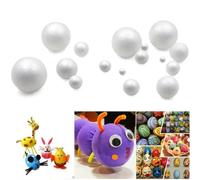 Lot de 10 boules en mousse pour décoration de mariage et développement de l'imagination des enfants (4 cm)