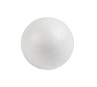 Lot de 10 boules rondes en polystyrène pour loisirs créatifs, modélisation, mariage, décorations de Noël, projets pour enfants, 50 mm-100 mm de diamètre (9 cm)