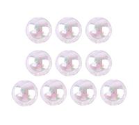 Lot de 10 boules transparentes pour décoration de gâteau de mariage - #7