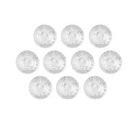 Lot de 10 boutons de pédale transparents pour effets de guitare Mooer et élégants