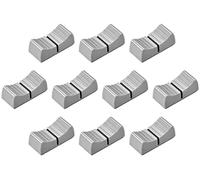 Lot de 10 boutons de rechange pour mixeur Yamaha Soundcraft Behringer Gris 24 x 11 x 10 mm