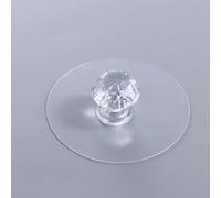 Lot de 10 boutons de tiroir transparents, autocollants en acrylique en forme de diamant, poignées de tiroir d'armoire, poignées de meubles pratiques pour armoire, placard, porte fenêtre