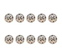 Lot de 10 boutons en alliage creux en forme de nuage pour costumes, vestes, robes, manteaux, projets de couture, vêtements culturels