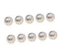 Lot de 10 boutons en alliage creux en forme de nuage pour costumes, vestes, robes, manteaux, projets de couture, vêtements culturels