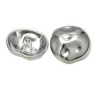Lot de 10 boutons en métal doré pour manteau, coupe-vent, costume, accessoires de couture à la main, Couleur 2-10 pièces, 17,5mm