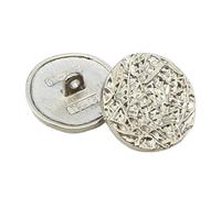 Lot de 10 boutons en métal doré pour manteaux et blazers, Couleur 1 à 10 pièces, 22,5mm