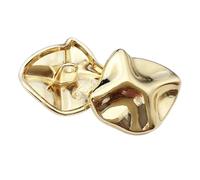 Lot de 10 boutons en métal doré pour manteaux et pulls, Couleur 1 à 10 pièces, 22,5mm