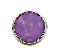 Lot de 10 boutons en résine à motif floral, pour la couture de manteaux, tailleurs et cardigans pour femmes.,Gris anthracite,23 mm