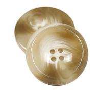 Lot de 10 boutons en résine à quatre trous pour manteau, Couleur 3-10 pièces, 30mm