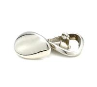 Lot de 10 boutons métalliques irréguliers de 12, 16 et 20 mm, couleur or et argent, pour veste, manteau, jean,Argent,12 mm