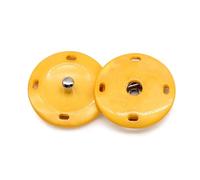 Lot de 10 boutons-pression invisibles colorés pour manteaux, coupe-vent, vestes et accessoires vestimentaires cousus main,21 mm