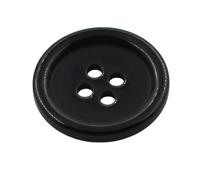 Lot de 10 boutons ronds à coudre - Boutons en résine - 4 trous - Boutons de rechange pour blazer - Boutons de chemise décoratifs - Pour couture DIY, manteaux, costume, chemise, décoration de boîte