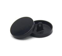 Lot de 10 boutons ronds plats en métal doré, adaptés aux pantalons, chemises et accessoires de couture faits main.,23 mm
