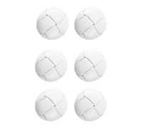 Lot de 10 boutons ronds recouverts de cuir - 15 mm à 28 mm - Pour vêtements, canapé, décoration, loisirs créatifs