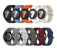 Lot de 10 Bracelets Sport Sans Espace Compatibles avec Samsung Galaxy Watch 7/FE/6/5/4/6 Classic/Watch 5 Pro/Watch 4 Classic
