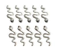 Lot de 10 breloques en forme de serpent pour le Nouvel An