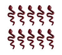 Lot de 10 breloques en forme de serpent pour le Nouvel An