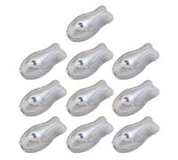 Lot de 10 breloques rétro colorées en forme de poisson pour collier, composantes de bijoux faites à la main, perles en céramique peintes à la main pour bracelets