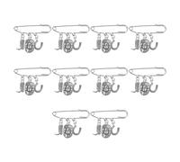 Lot de 10 broches à charme vintage avec design bottes de cowboy en alliage léger accessoire cadeau épingle unique Western cadeau broche cadeau