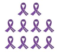 Lot de 10 broches élégantes à breloques en forme de lettre de foi avec ruban pour accessoires de fête élégants, taille unique, Comme décrit