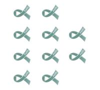 Lot de 10 broches élégantes en alliage avec badge de foi et fermoir sécurisé pour usage quotidien, One Size, Comme décrit