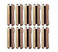 Lot de 10 broches flexibles 23FP pour assemblage de dents de godet de mini pelleteuse, broches de rechange en métal pour 23 230 dents de godet, compatibles avec T23P D39094 6567620, pour chargeuses