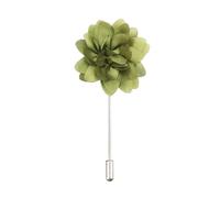 Lot de 10 broches florales en tissu faites à la main pour chemise, bijoux de mariage