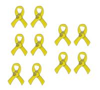 Lot de 10 broches papillon en métal avec symbole du mois - Pour fêtes, événements scolaires et conférences - Durabilité, taille unique, Comme décrit