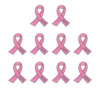 Lot de 10 broches tendance ornées de ruban en alliage - Idéales pour les vêtements décontractés ou formels, One Size, Comme décrit