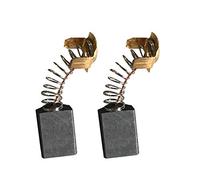 Lot de 10 brosses à charbon 43 # pour moteur en carbone Compatible 7 x 11 x 18 mm Dremel Brosse de réparation Pièce de rechange pour outils électriques Moteurs