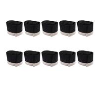 Lot de 10 brosses à poussière pour routeur CNC - Housse anti-poussière de 1000 mm pour moteur de broche, brosse de 80 mm - Installation facile et collecte de poussière supérieure pour machines à