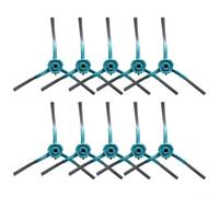 Lot de 10 brosses latérales de nettoyage d'angle compatibles avec MEDION X41 SW et X42 SW+ pour un entretien régulier